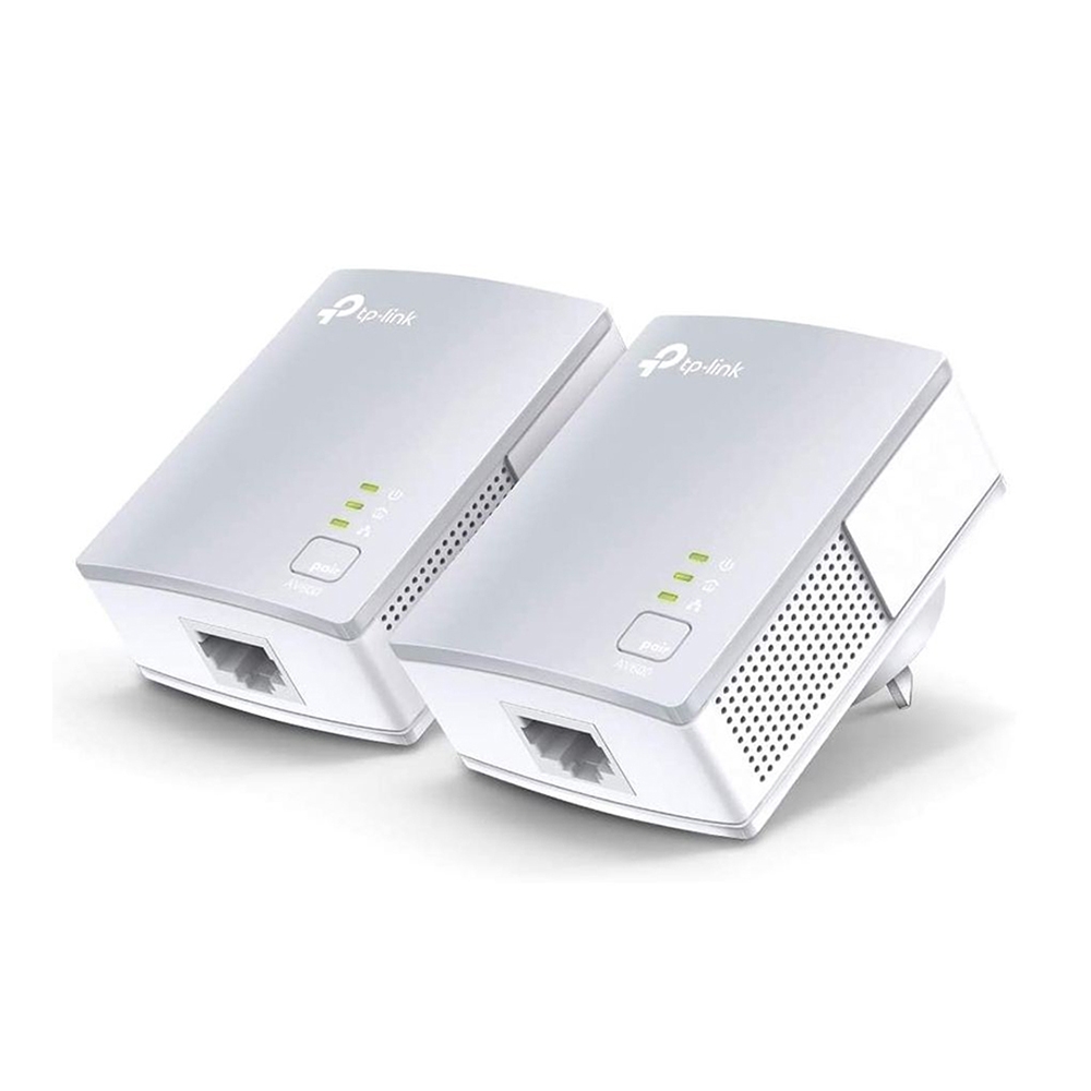 Immagine di ADATTATORE ETHERNET PER RETE ELETTRICA POWERLINE KIT 2 ADATTATORI TP-LINK TL-PA4010KIT