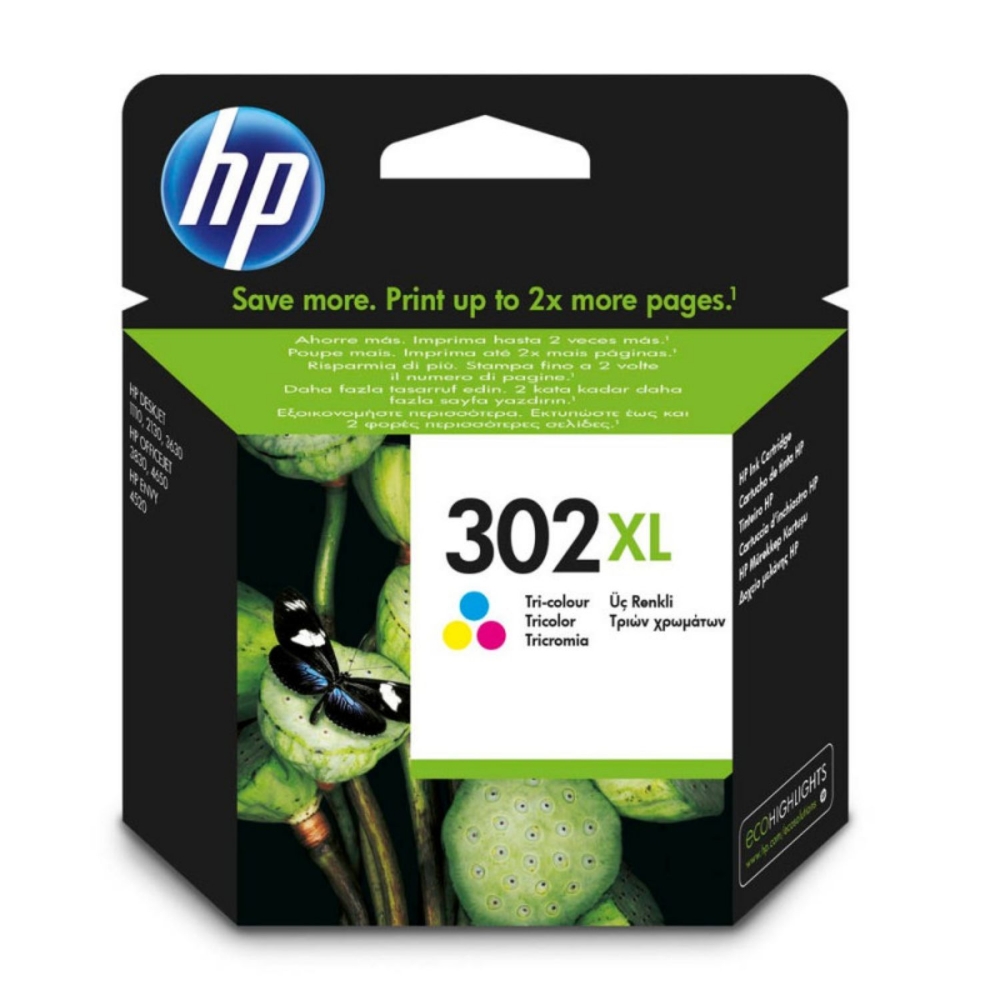 Immagine di CARTUCCIA HP 302XL COLORE - F6U67AE