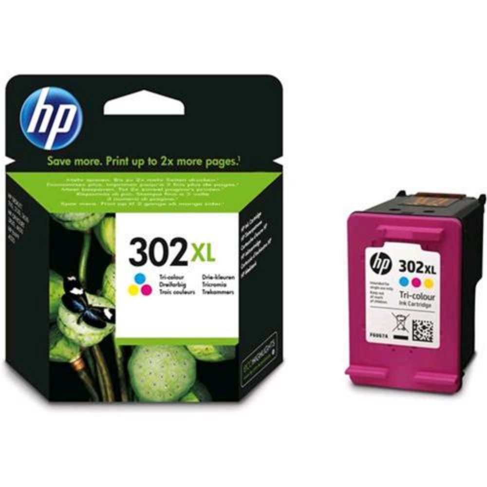 Immagine di CARTUCCIA HP 302XL COLORE - F6U67AE