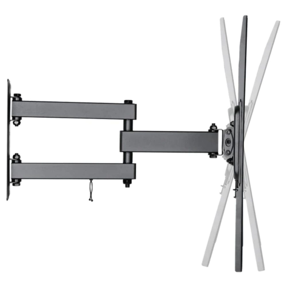 Immagine di STAFFA MONTAGGIO PER TV A MURO CON BRACCIO DOPPIO INCLINABILE 32"-55" SUPERIOR SUPSTV003