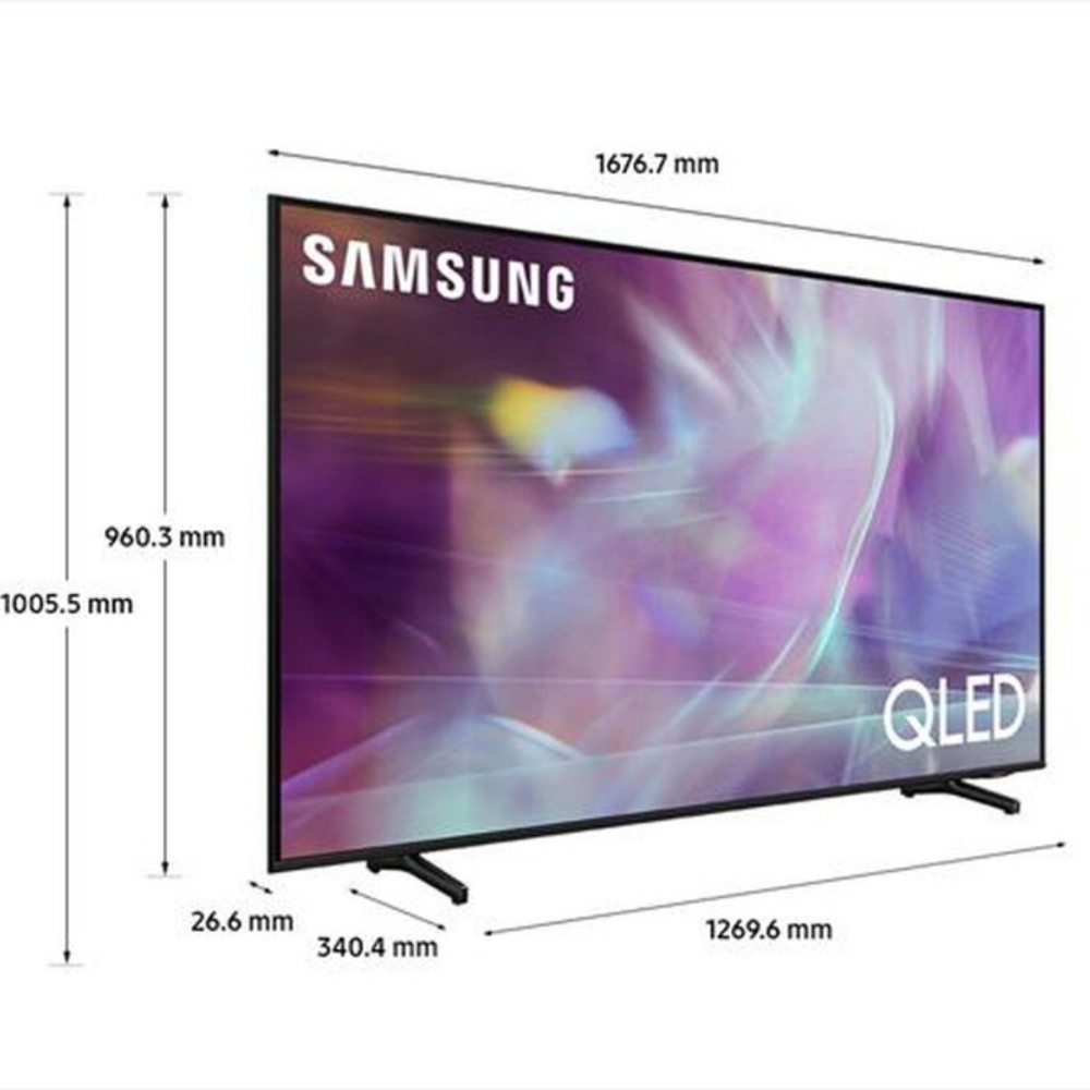 Picture of TV QLED 75" SAMSUNG QE75Q60CA SMART TV EUROPA BLACK