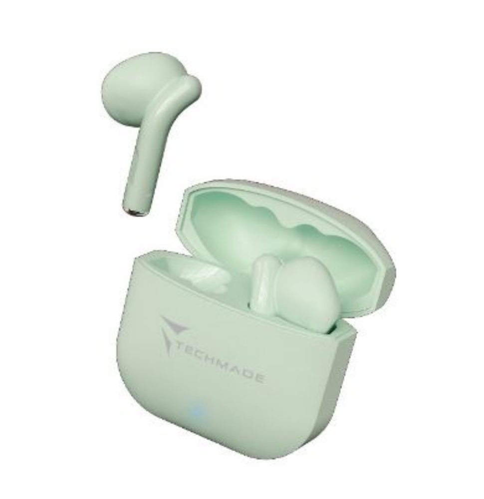 Immagine di AURICOLARI WIRELESS TECHMADE TM-XM201-GR VERDE