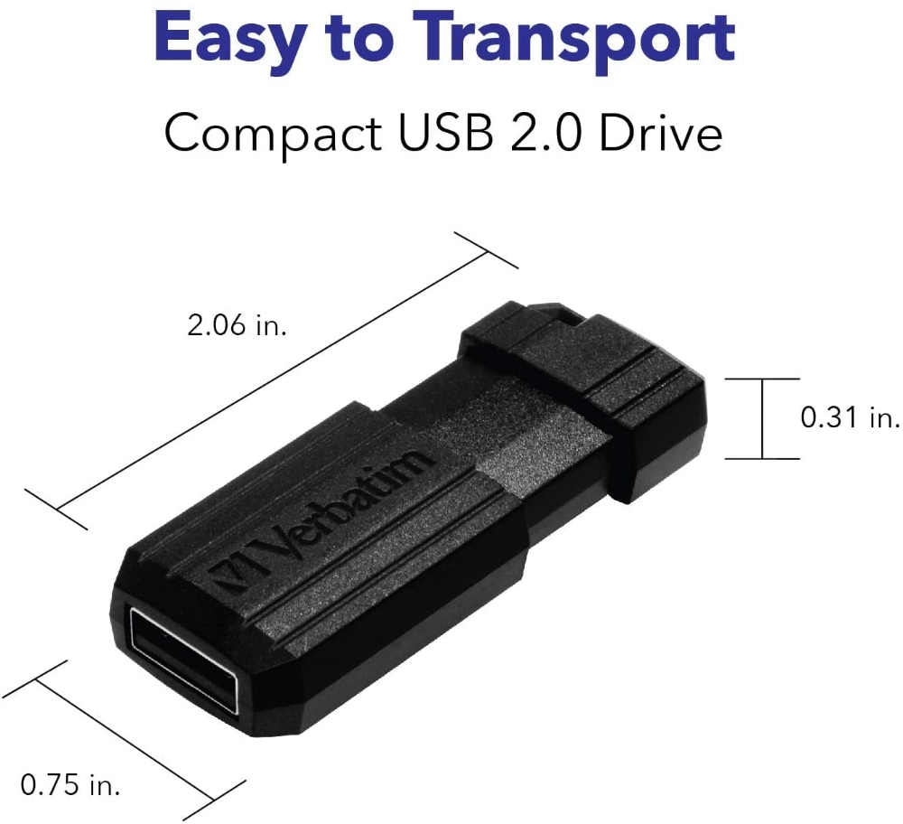 Immagine di MEMORIA USB 16GB 2.0 VERBATIM 49063