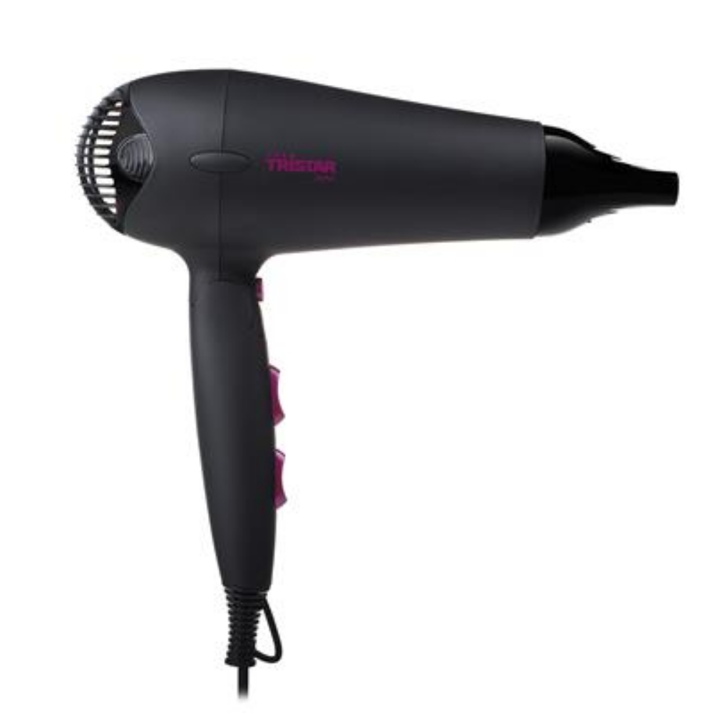 Immagine di ASCIUGACAPELLI PIEGHEVOLE 2000W TRISTAR HD-2358 BLACK