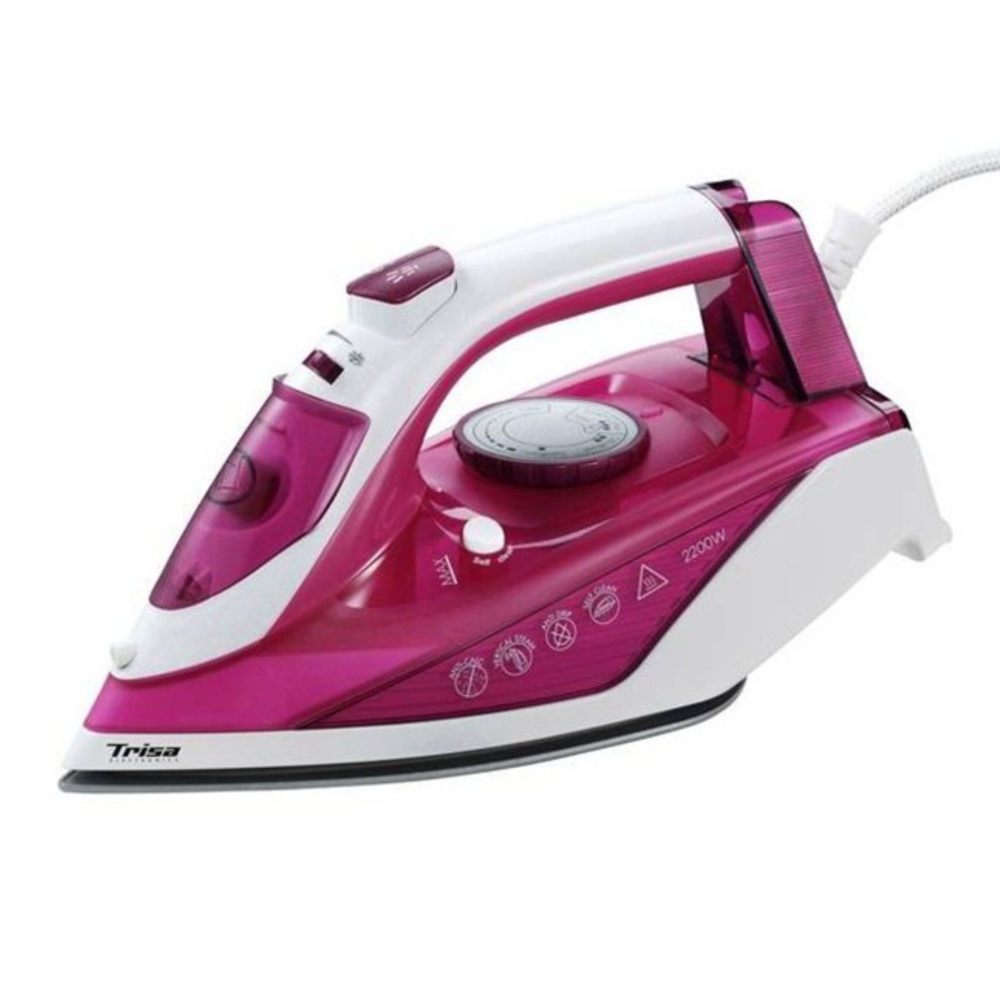 Immagine di FERRO DA STIRO A VAPORE TRISTAR 2200W ST-8350 ROSA
