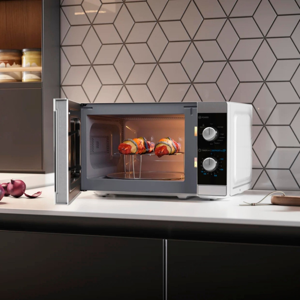 Immagine di FORNO MICROONDE CON GRILL 20L 800W/1000W SHARP YC-MG01E-W WHITE