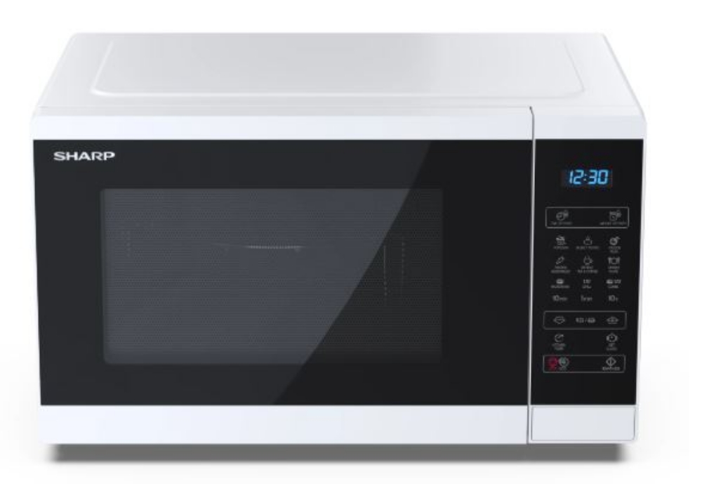 Immagine di FORNO MICROONDE CON GRILL 25L 800W/1000W SHARP YC-MG252AE-W WHITE