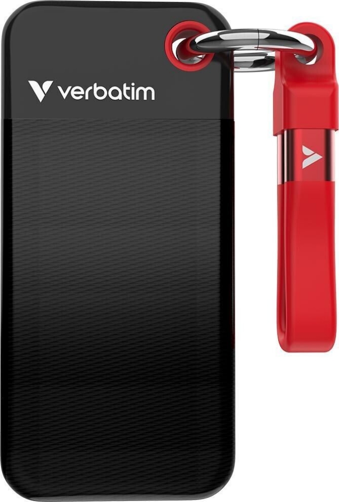 Immagine di HARD DISK SSD ESTERNO USB 3.2 1TB VERBATIM 32192 BLACK/RED