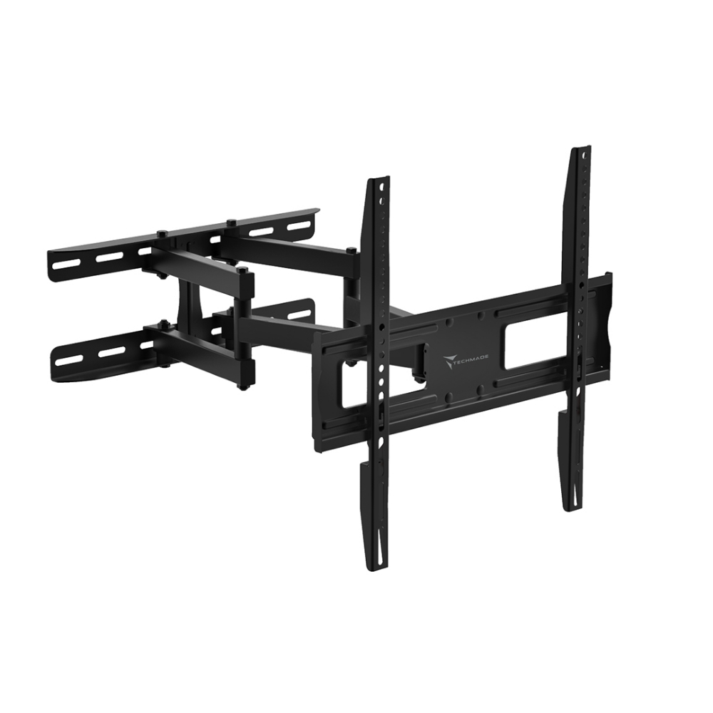 Immagine di STAFFA MONTAGGIO PER TV A MURO CON BRACCIO DOPPIO INCLINABILE 26"-55" TECHMADE TM-CT-WPLB-EA103