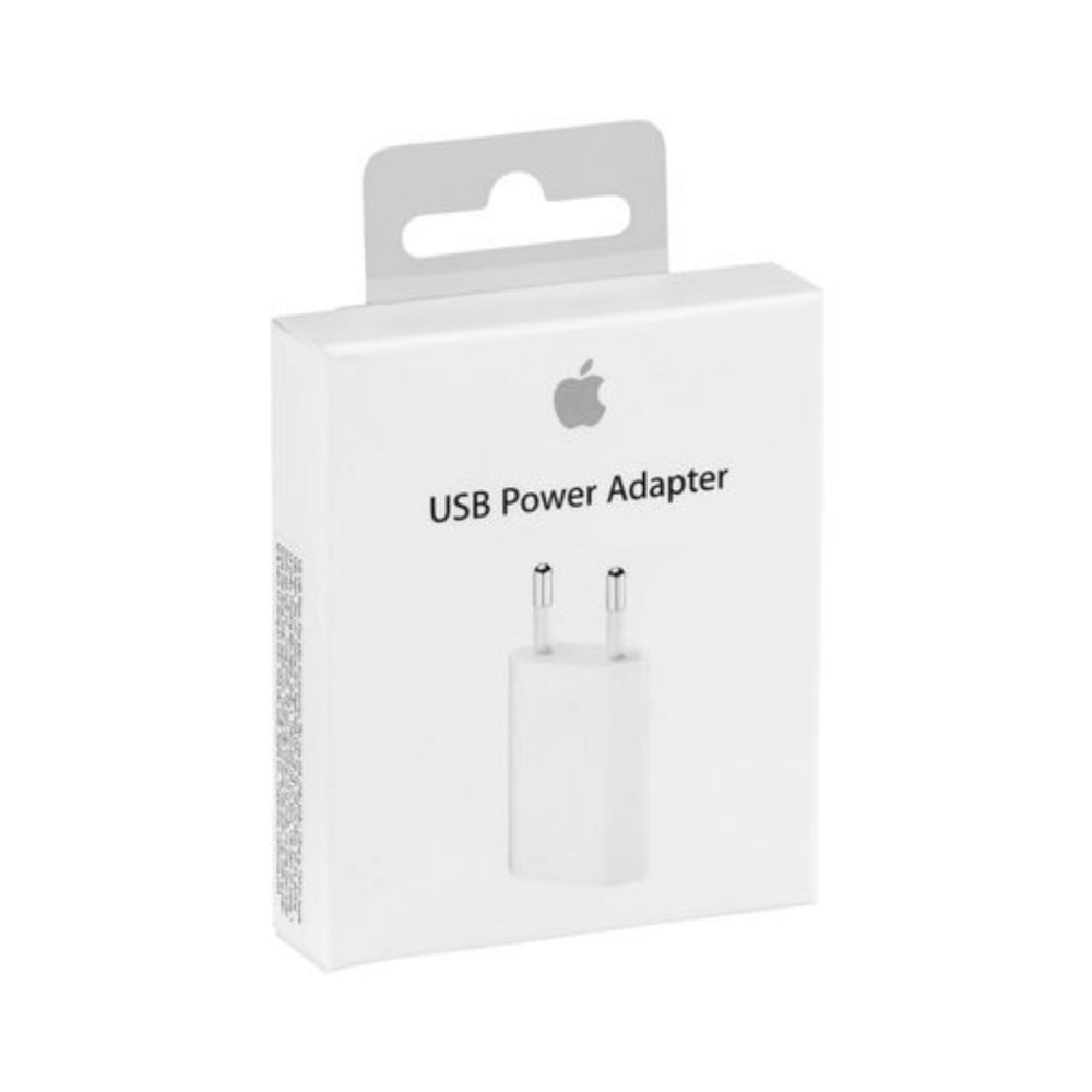 Immagine di CARICABATTERIA DA RETE 5W APPLE PER IPHONE/IPOD MGN13ZM/A