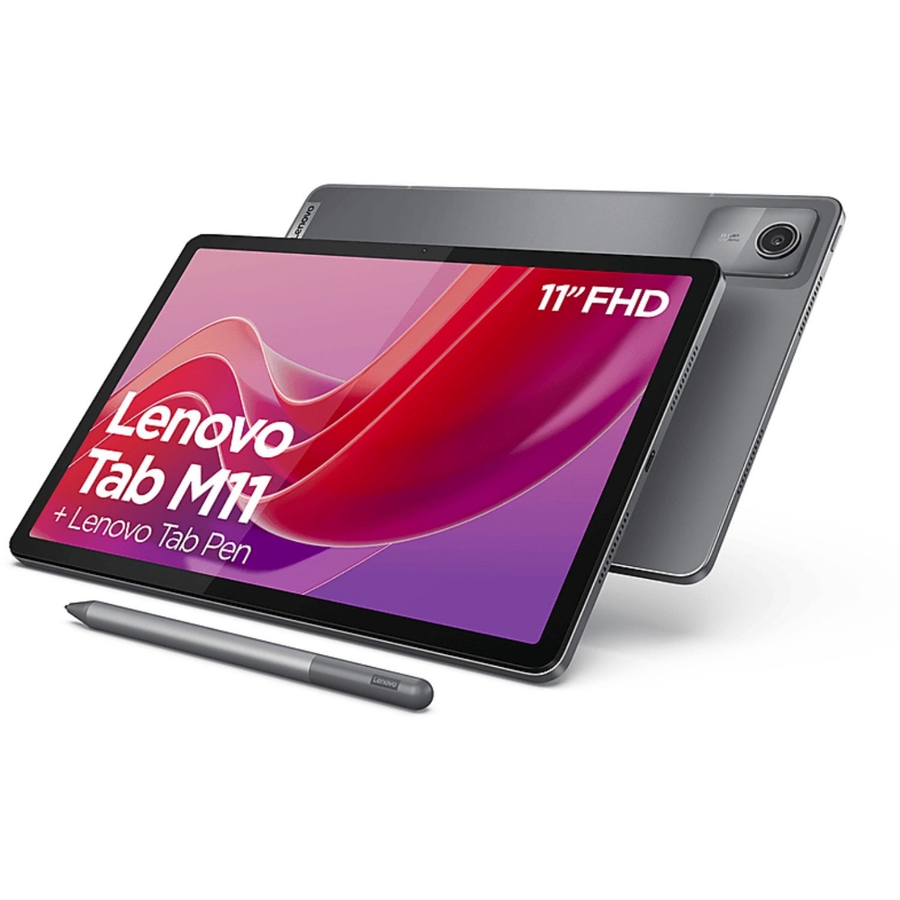 Immagine di TABLET LENOVO ZADA0134SE M11 FHD 11" 4+128GB WI-FI ANDROID 13 LUNA GREY PENNA INCLUSA ITALIA