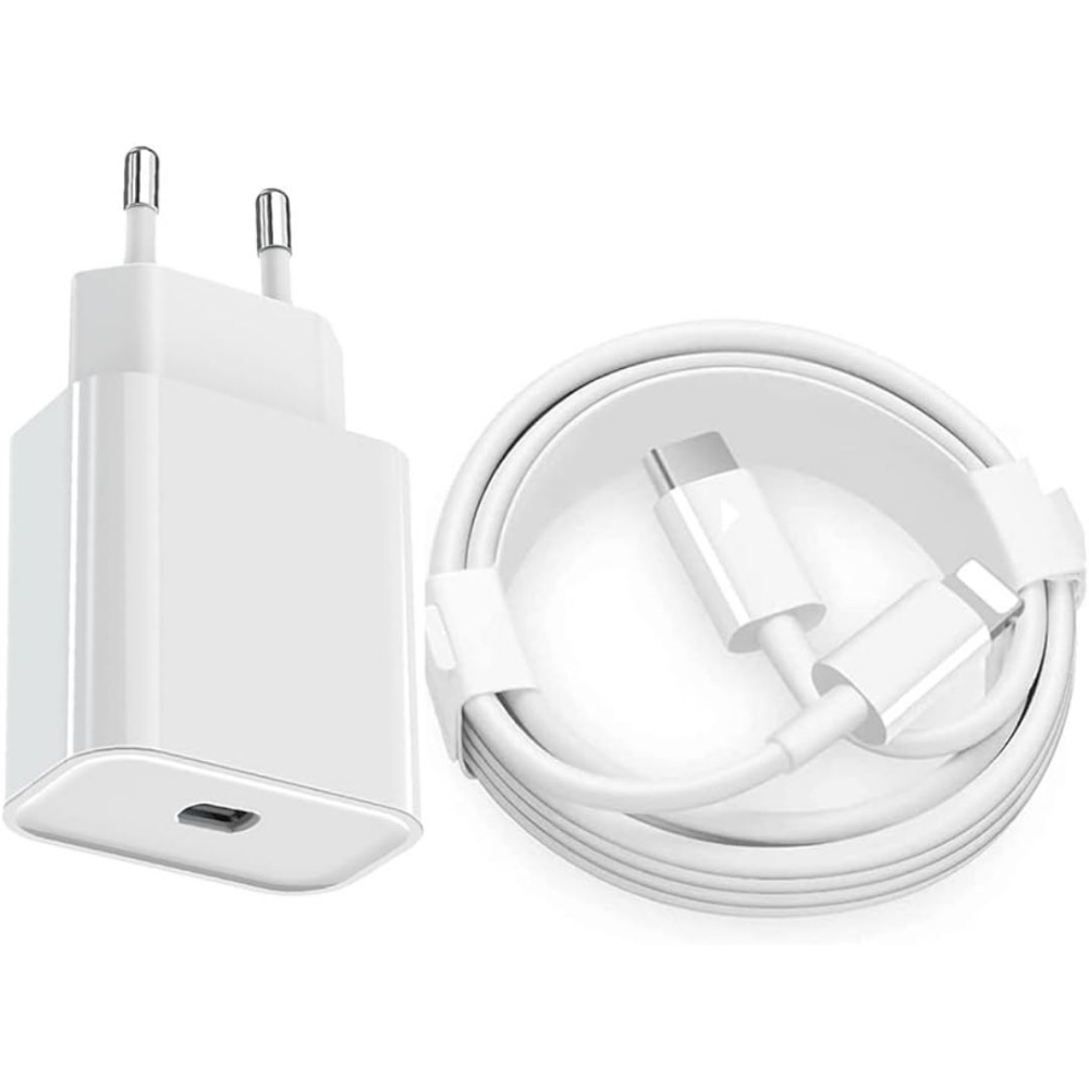 Immagine di CARICABATTERIA DA RETE FAST CHARGE USB-C 20W TECHMADE FAST CHARGE TM-P926-PD320W