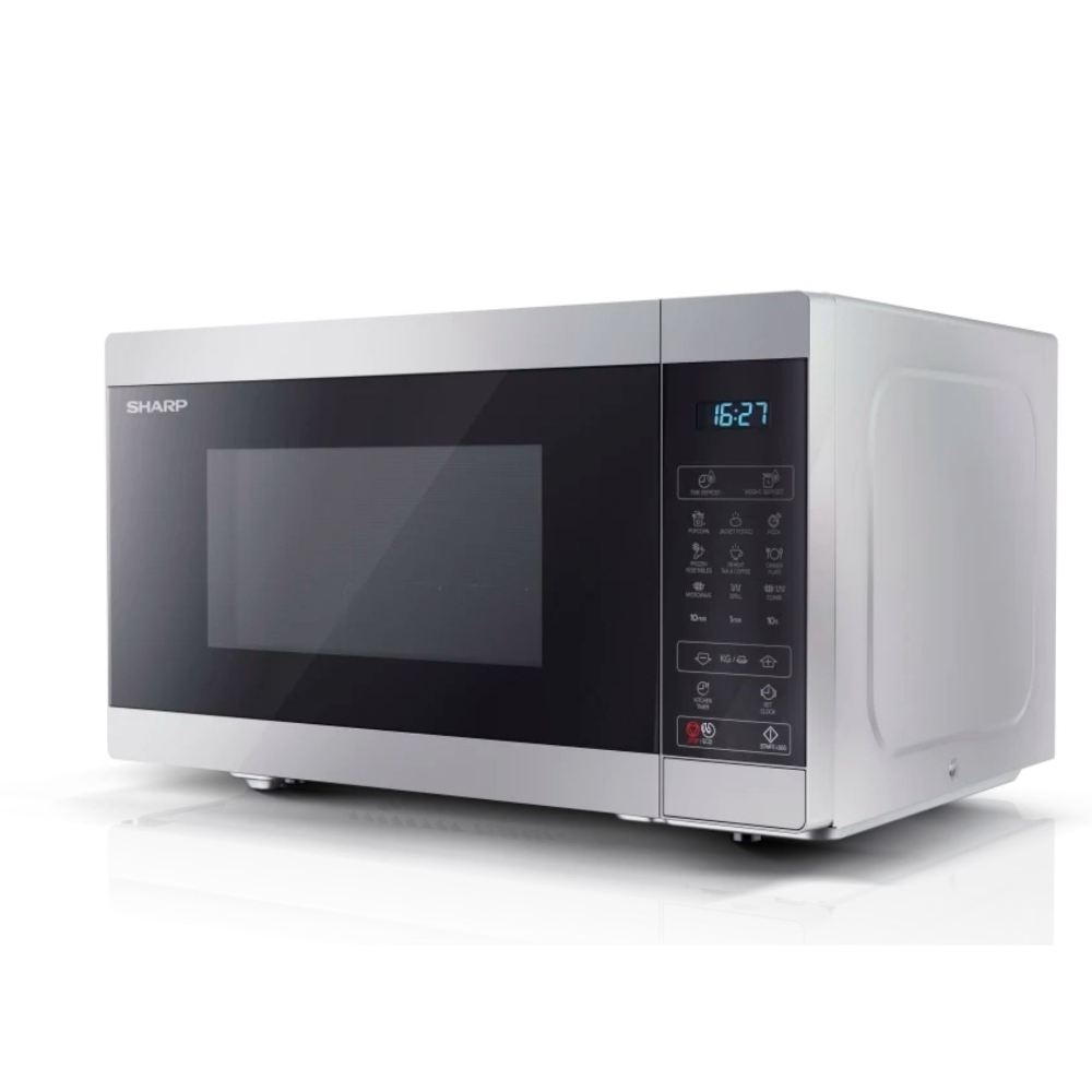 Immagine di FORNO MICROONDE CON GRILL 28L 900W/1100W SHARP YC-MG81E-W WHITE