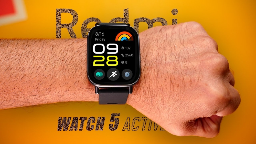Immagine di SMARTWATCH XIAOMI REDMI WATCH 5 ACTIVE BHR8784GL MIDNIGHT BLACK