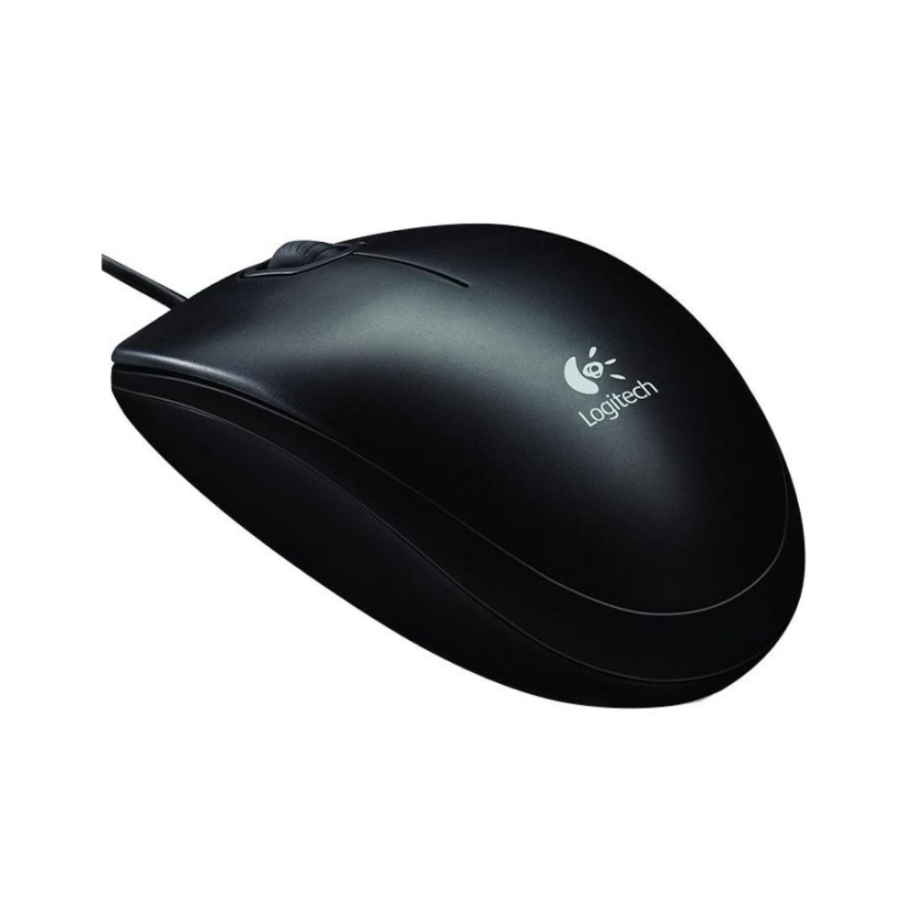 Picture of MOUSE OTTICO USB LOGITECH B100 910-003357 BLACK