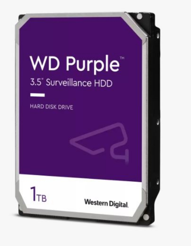 Immagine di HARD DISK 3,5 SATA III 01TB WESTERN DIGITAL WD10PURZ