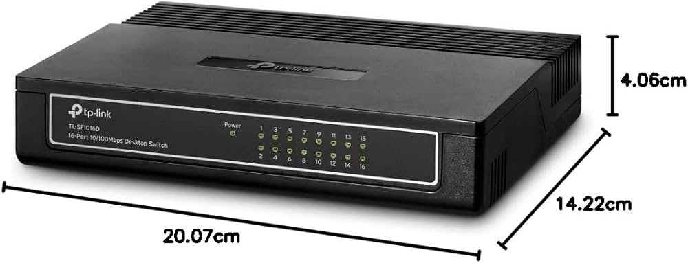 Immagine di HUB SWITCH 16 PORTE TP-LINK TL-SF1016D