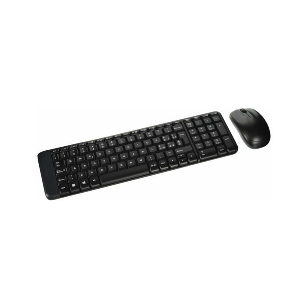 Picture of TASTIERA + MOUSE OTTICO WIRELESS LOGITECH COMBO MK220 920-003721 NERO