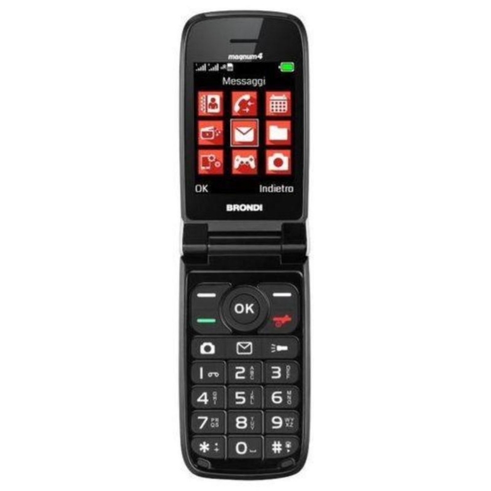 Immagine di CELLULARE BRONDI MAGNUM 4 DUOS WHITE ITALIA