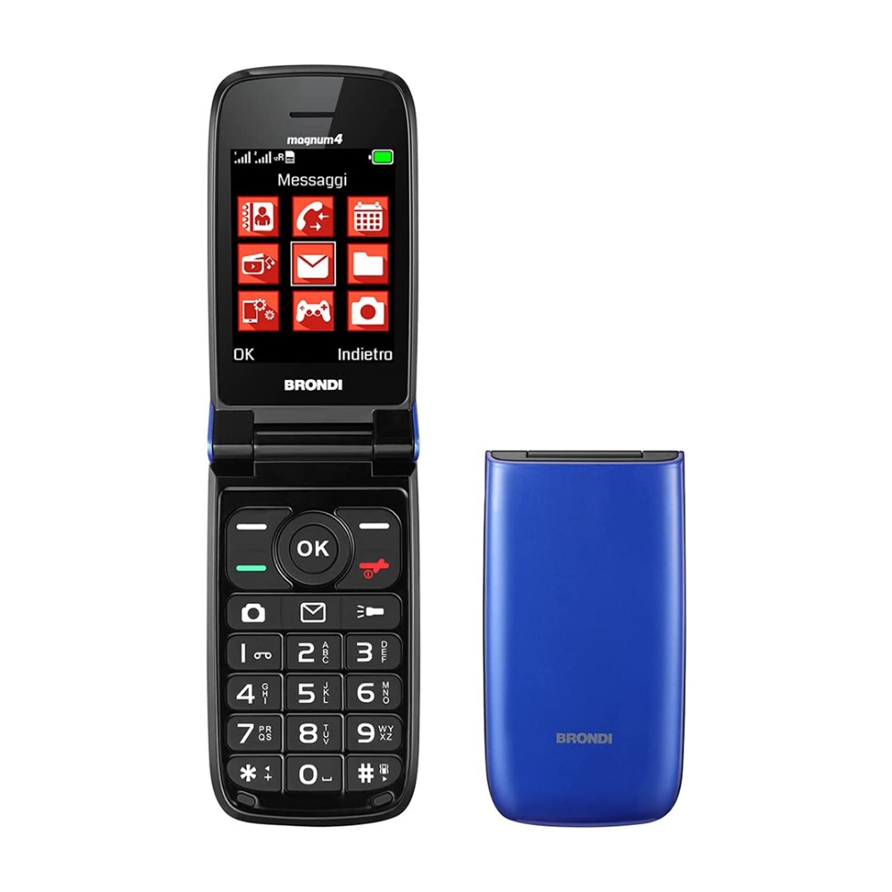 Immagine di CELLULARE BRONDI MAGNUM 4 DUOS BLU / VIOLA ITALIA