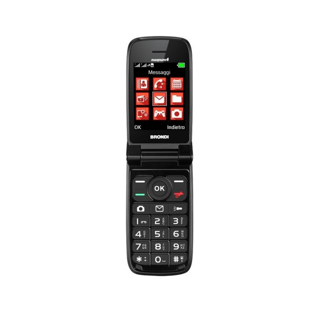 Immagine di CELLULARE BRONDI MAGNUM 4 DUOS RED ITALIA