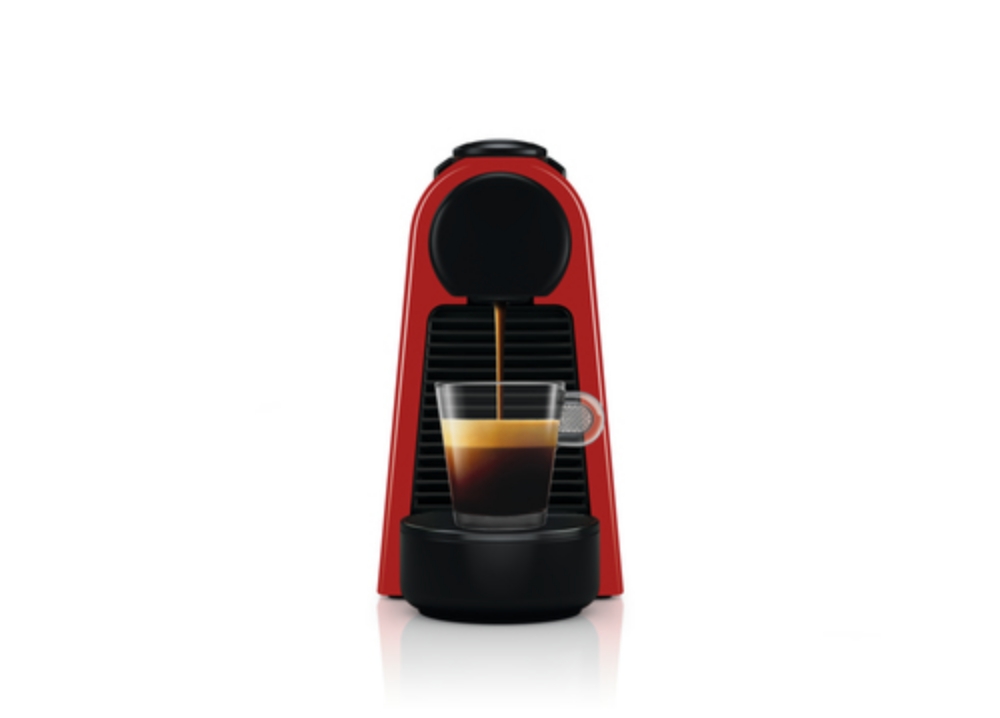 Picture of MACCHINA DA CAFFE' DELONGHI NESPRESSO ESSENZA MINI EN85.R RED