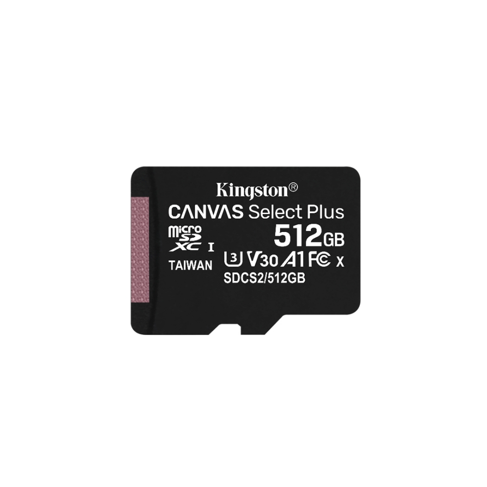 Immagine di MEMORY CARD MICRO SD/TRANSFLASH 512GB KINGSTON CLASSE 10 SDCS2/512GB