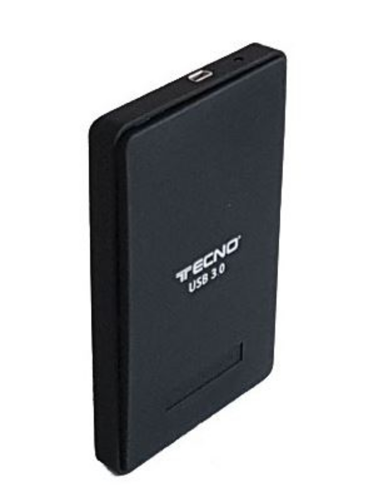 Picture of BOX ESTERNO HDD 2,5 USB 3.0 TECNO ACCESSORI TC-302 IN MATERIALE PLASTICO RIVESTITO IN GOMMA