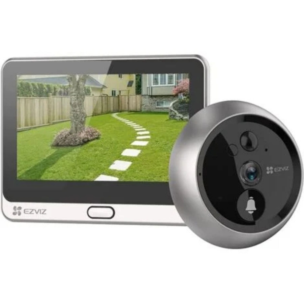 Immagine di SPIONCINO DIGITALE SMART EZVIZ CS-DP2C - DISPLAY 4.3" WIFI FULLHD AUDIO BIDIREZIONALE H265