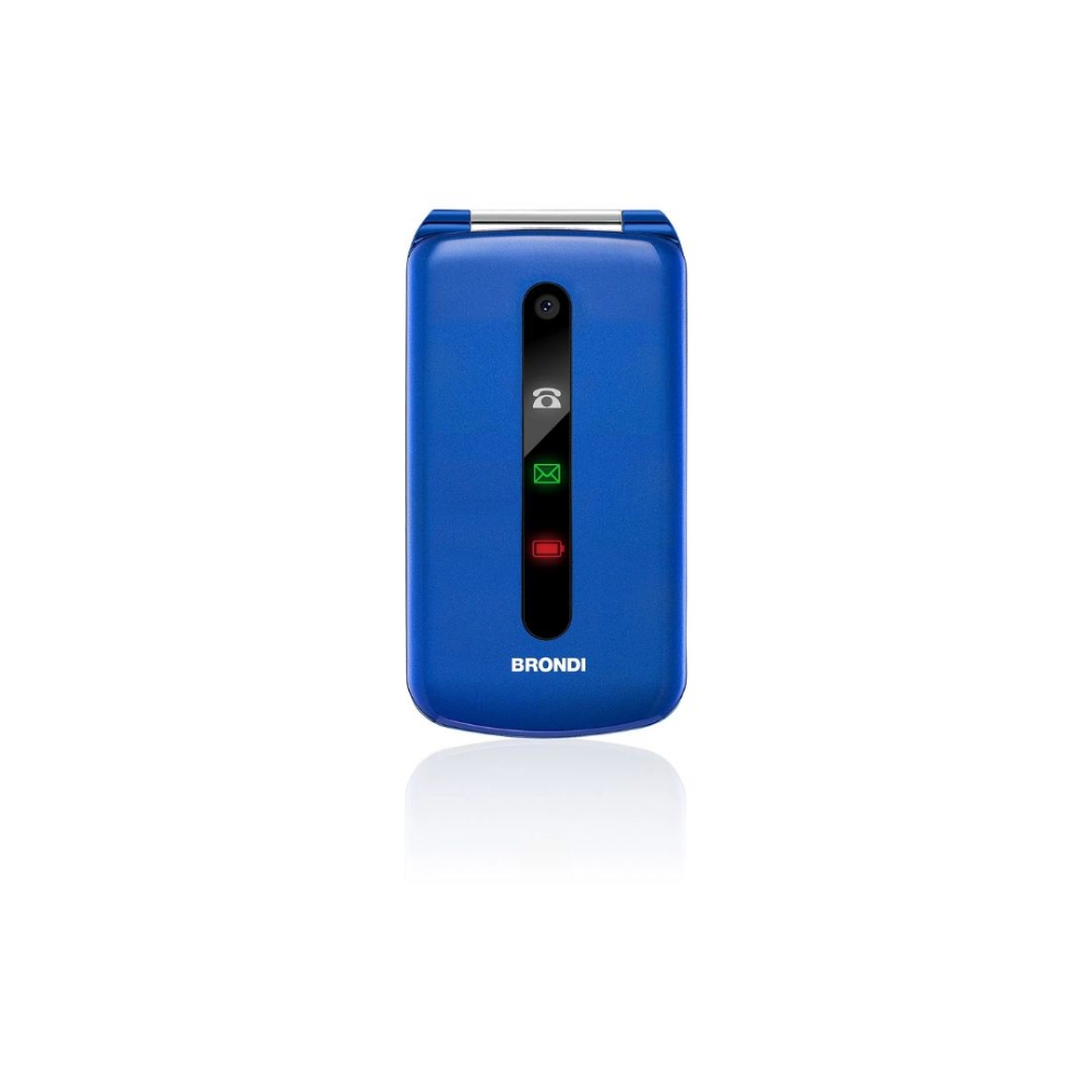 Immagine di CELLULARE BRONDI PRESIDENT DUOS BLU METAL ITALIA