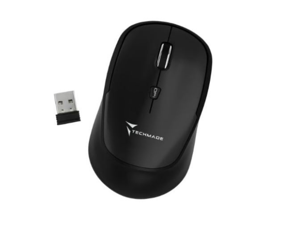 Picture of MOUSE OTTICO WIRELESS WIRELESS TECHMADE TM-XJ35-BK