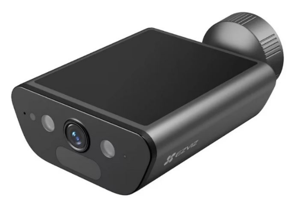 Immagine di TELECAMERA DI VIDEOSORVEGLIANZA DA ESTERNO 4K EZVIZ A BATTERIA CON PANNELLO SOLARE INTEGRALE CS-EB5-4K