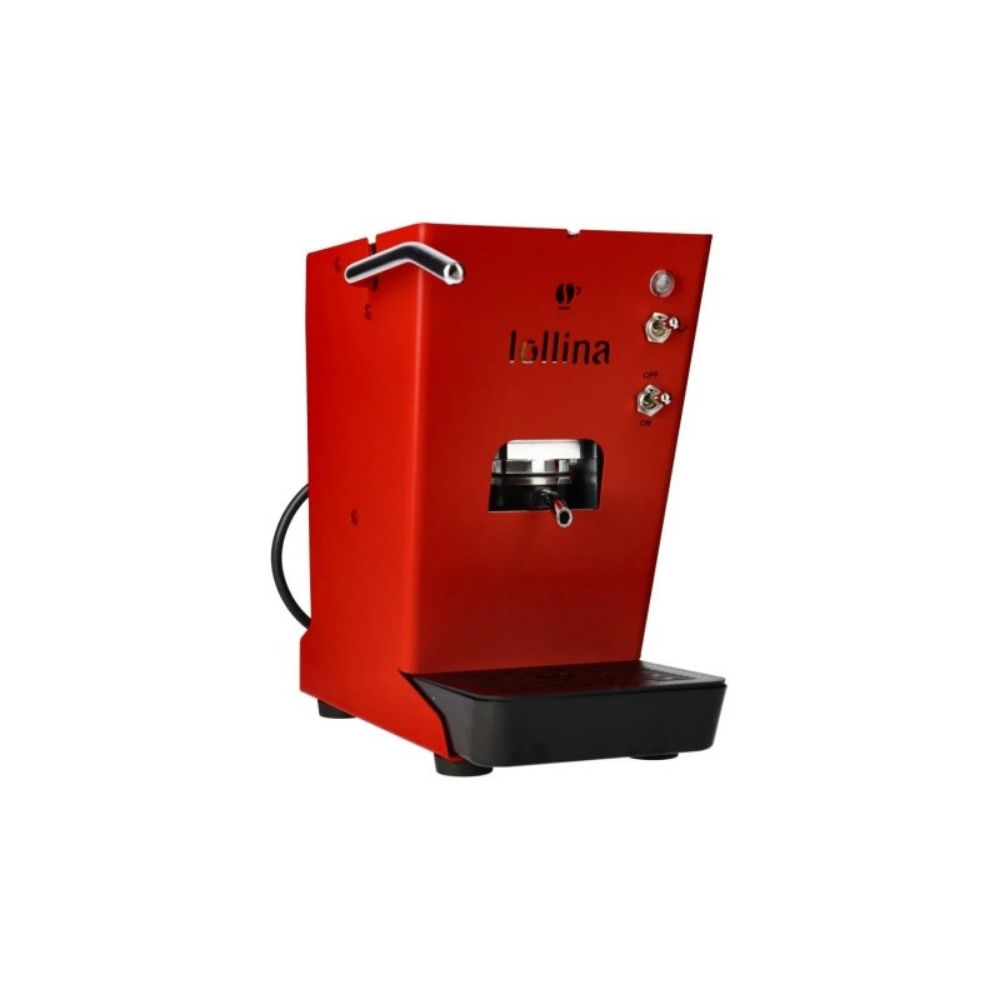 Picture of MACCHINA DA CAFFE' LOLLO CAFFE' LOLLINA BASIC AMARANTO + BOX 40 CIALDE LOLLO MIX CLASSICA