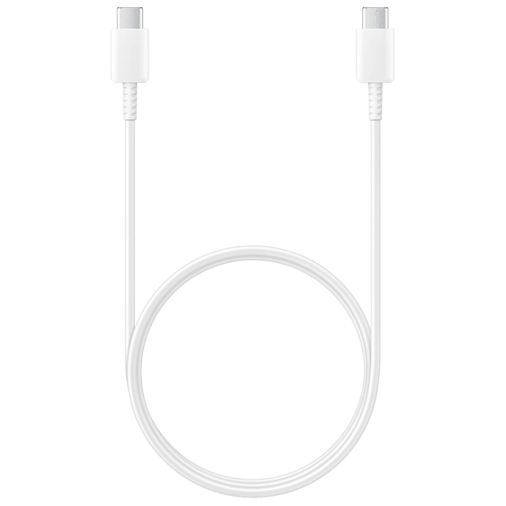 Immagine di CAVO DATI/CARICA PER SMARTPHONE TYPE-C / TYPE-C SAMSUNG EP-DA705BWEGWW WHITE