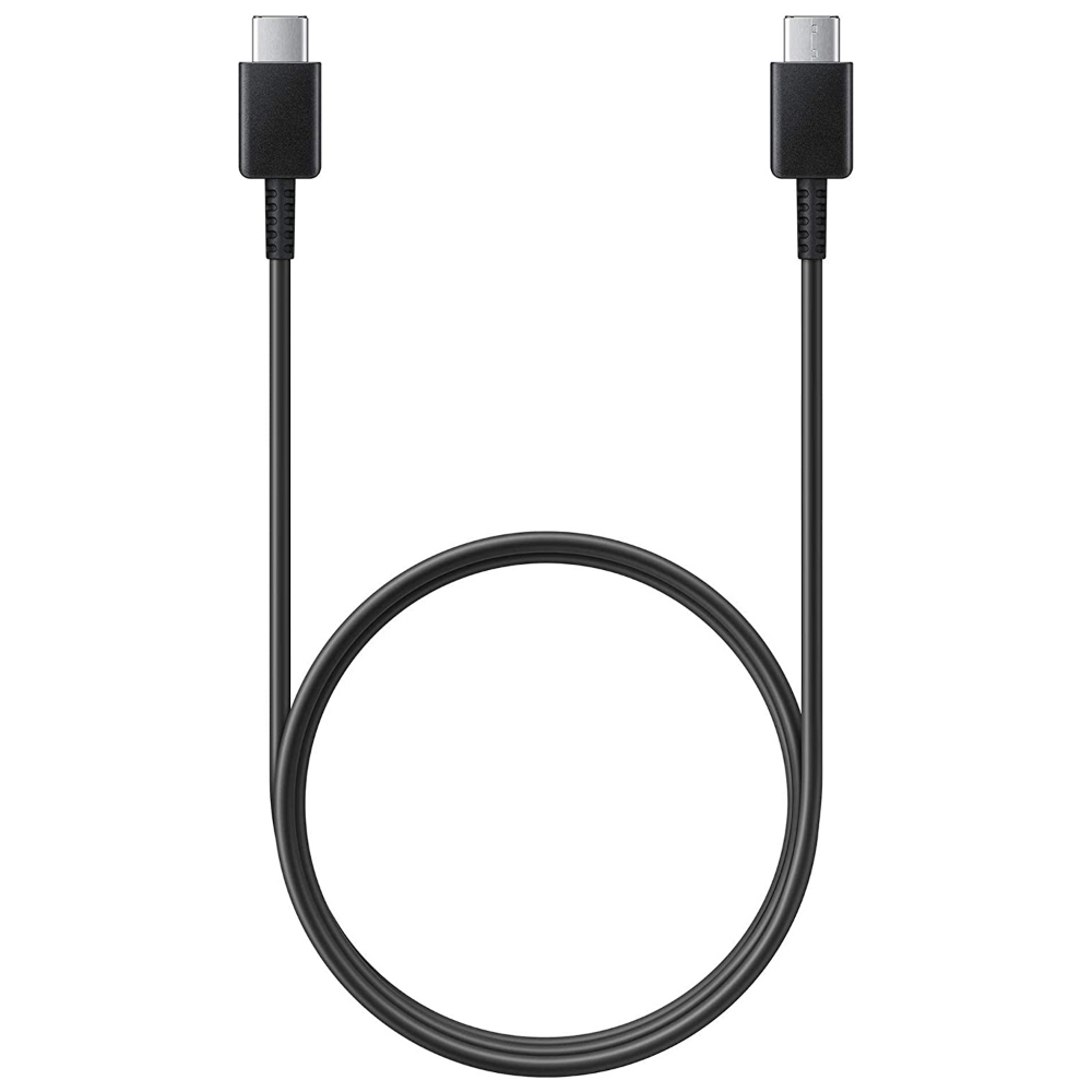 Immagine di CAVO DATI/CARICA PER SMARTPHONE TYPE-C / TYPE-C SAMSUNG EP-DA705BBEGWW BLACK