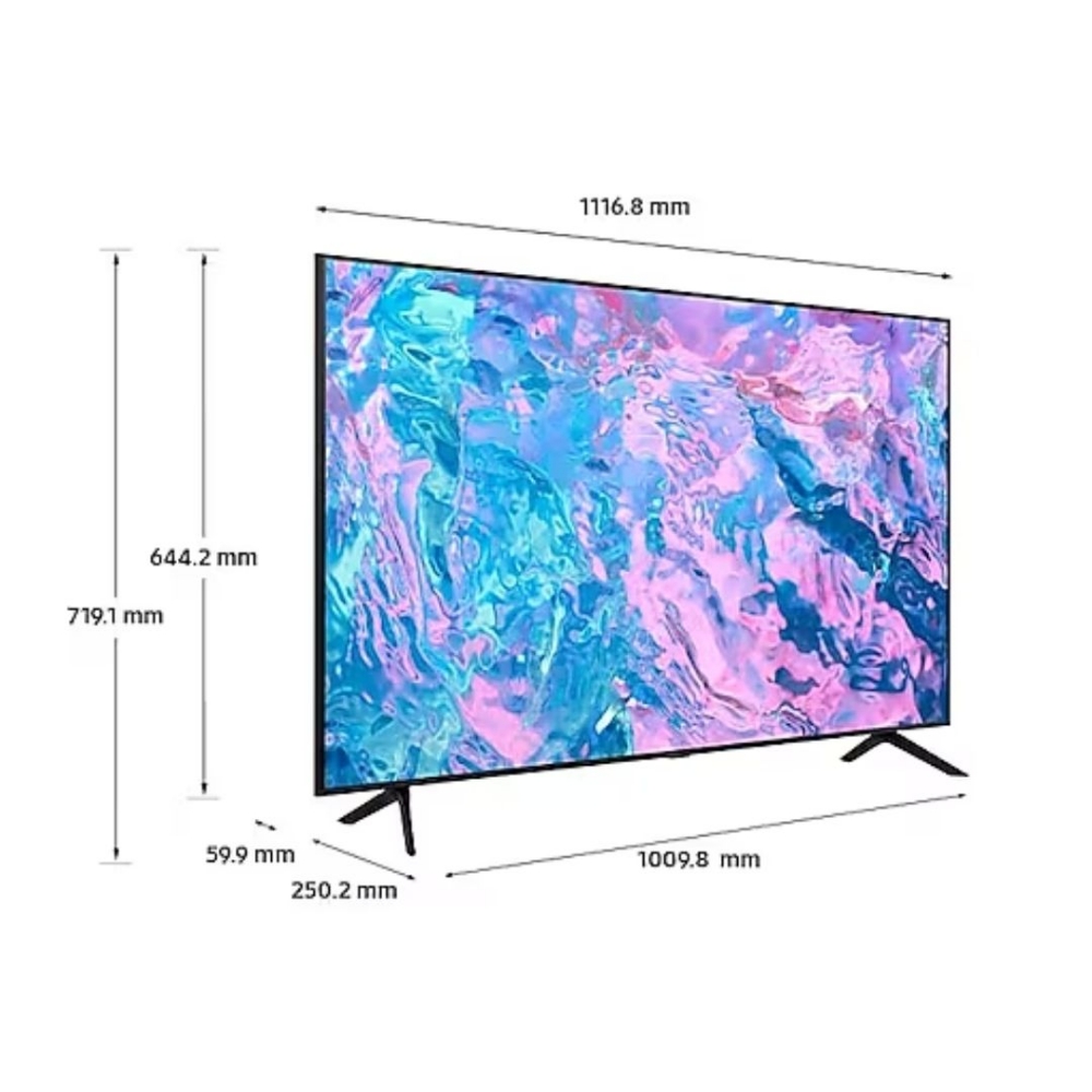 Immagine di TV LED 50" SAMSUNG 4K UE50CU7172 SMART TV EUROPA BLACK