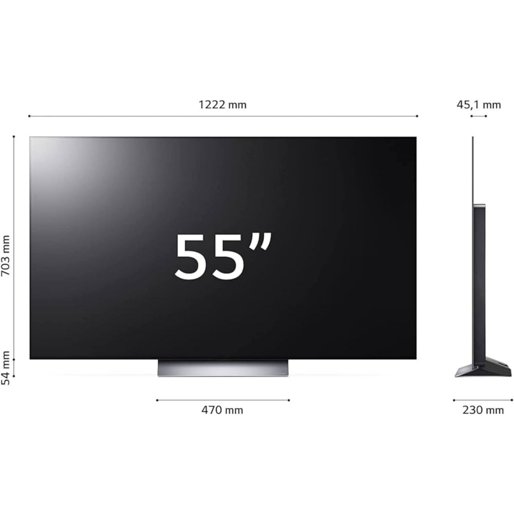 Picture of TV OLED 55" LG 4K OLED55C41LA EUROPA BLACK