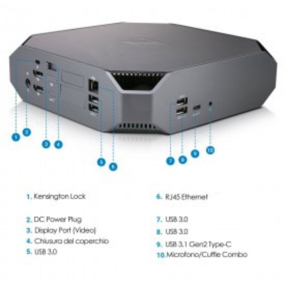 Picture of PC HP Z2 G4 SFF I5-8500/16GB/512GB/W11P RICONDIZIONATO GRADO A