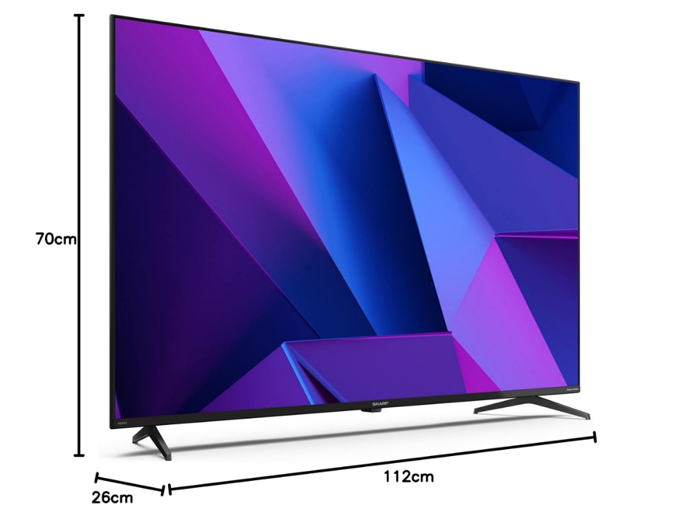 Immagine di TV LED 50" SHARP AQUOS 4K 50FN2EA SMART TV ITALIA BLACK