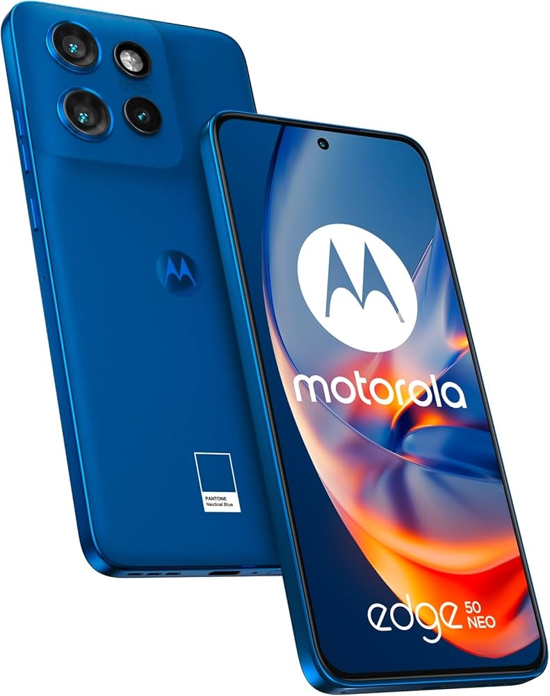 Immagine di SMARTPHONE MOTOROLA MOTO EDGE 50 NEO 8+256GB PANTONE NAUTICAL BLUE ITALIA