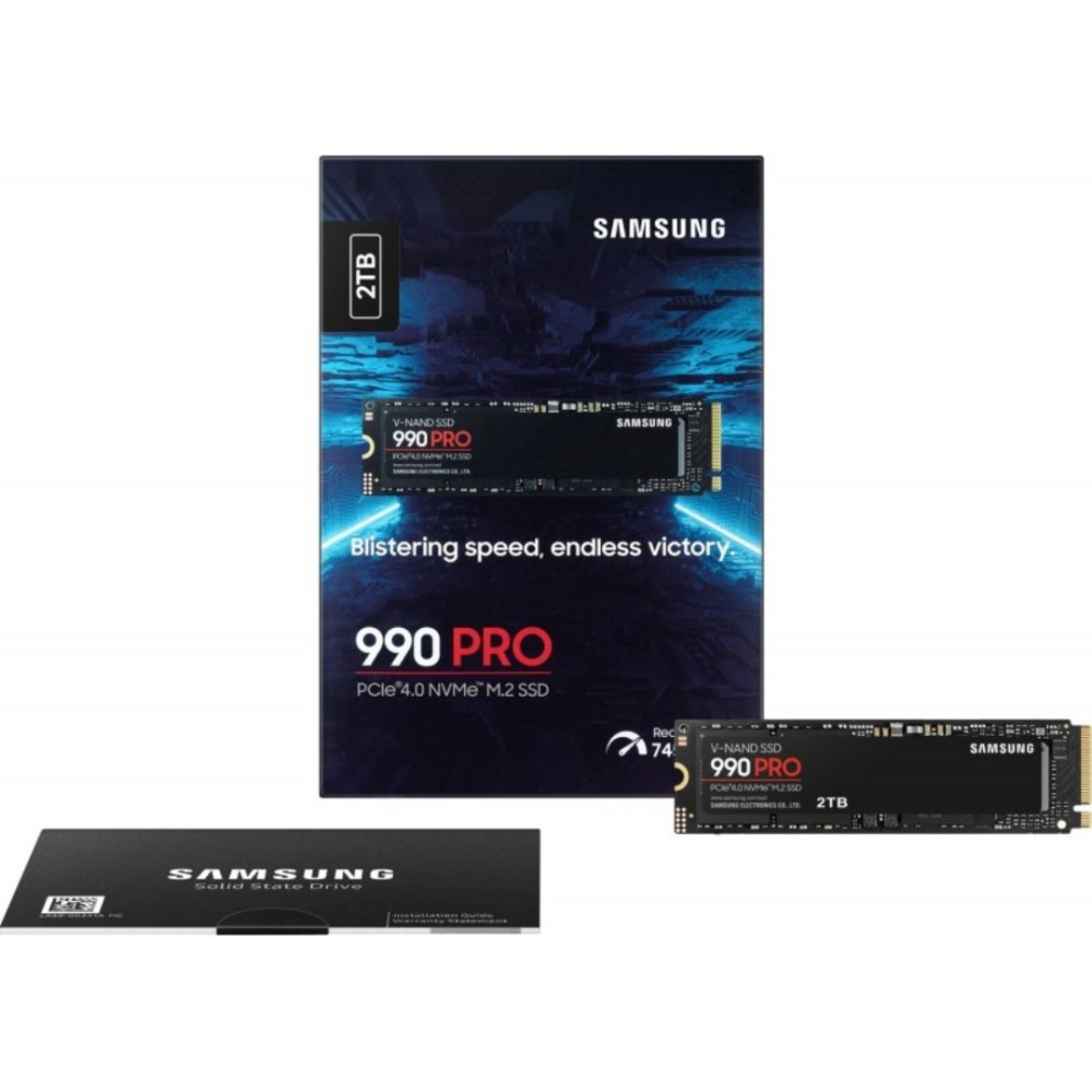 Immagine di HARD DISK M.2 SSD 2TB SAMSUNG SOLID STATE 990 PRO SERIES MZ-V9P2T0BW