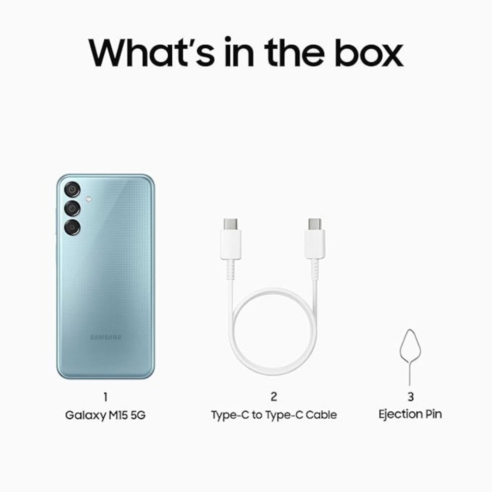 Immagine di SMARTPHONE SAMSUNG M15 5G GALAXY M156 128GB DUOS GRAY