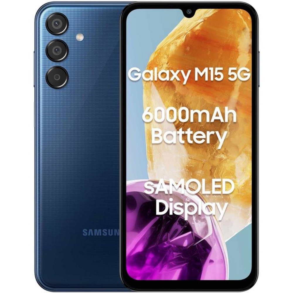 Immagine di SMARTPHONE SAMSUNG M15 5G GALAXY M156 128GB DUOS DARK BLUE