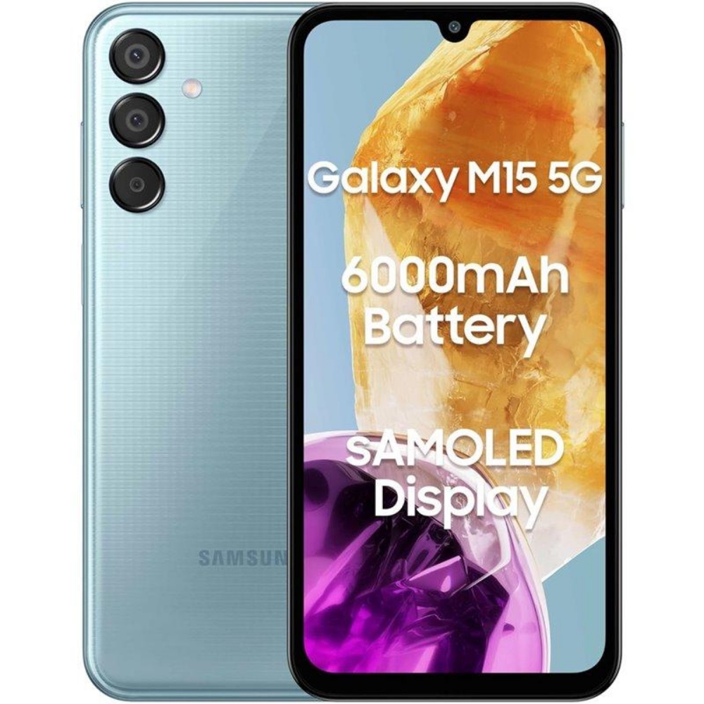 Immagine di SMARTPHONE SAMSUNG M15 5G GALAXY M156 128GB DUOS LIGHT BLUE