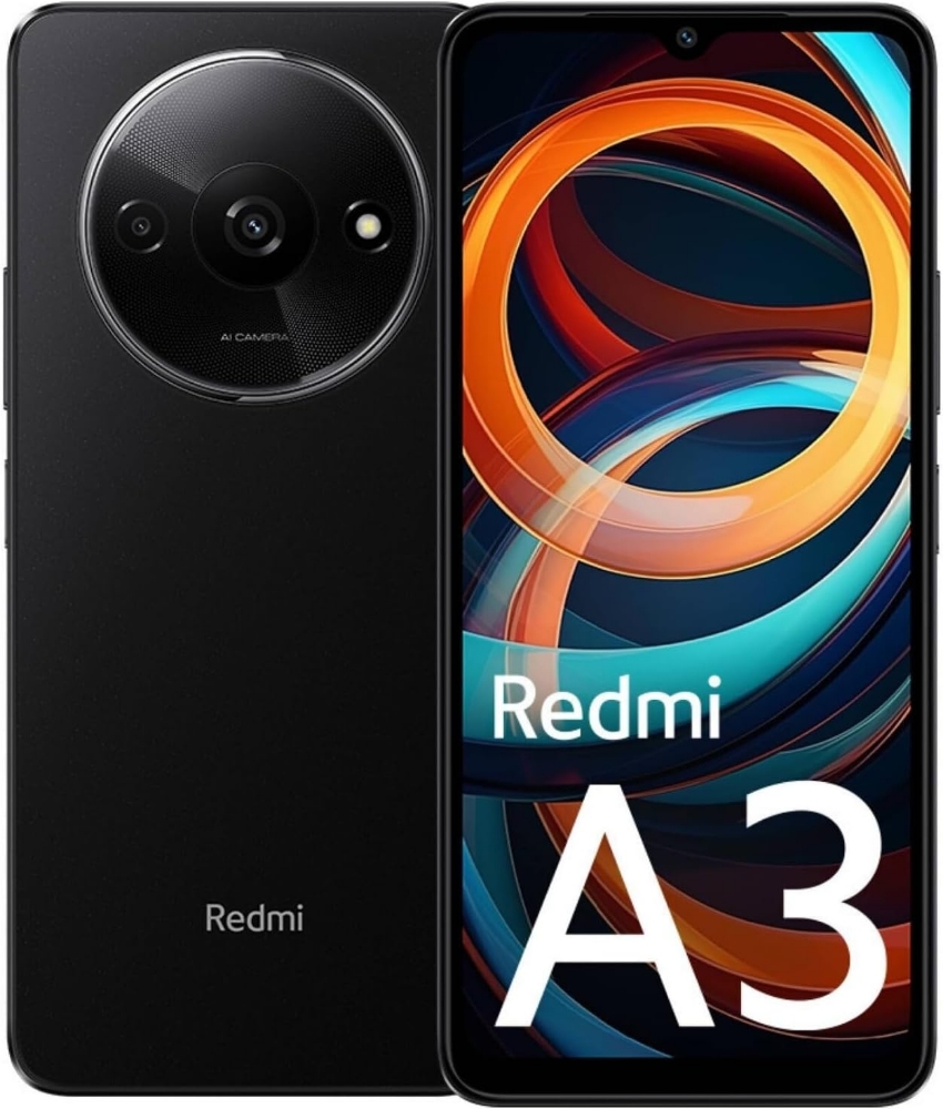 Picture of SMARTPHONE XIAOMI REDMI A3 4+128GB DUOS BLACK ITALIA