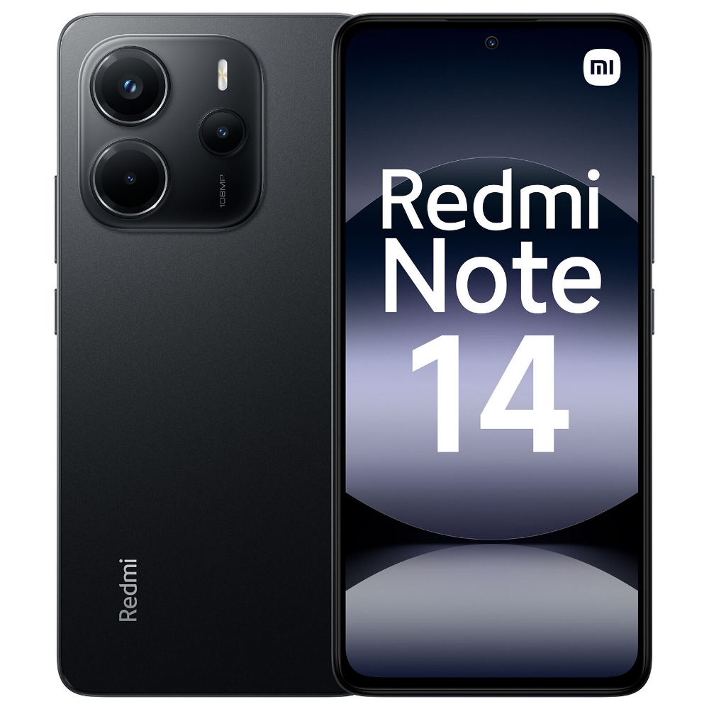 Immagine di SMARTPHONE XIAOMI REDMI NOTE 14 4G 8+256GB DUOS MIDNIGHT BLACK ITALIA