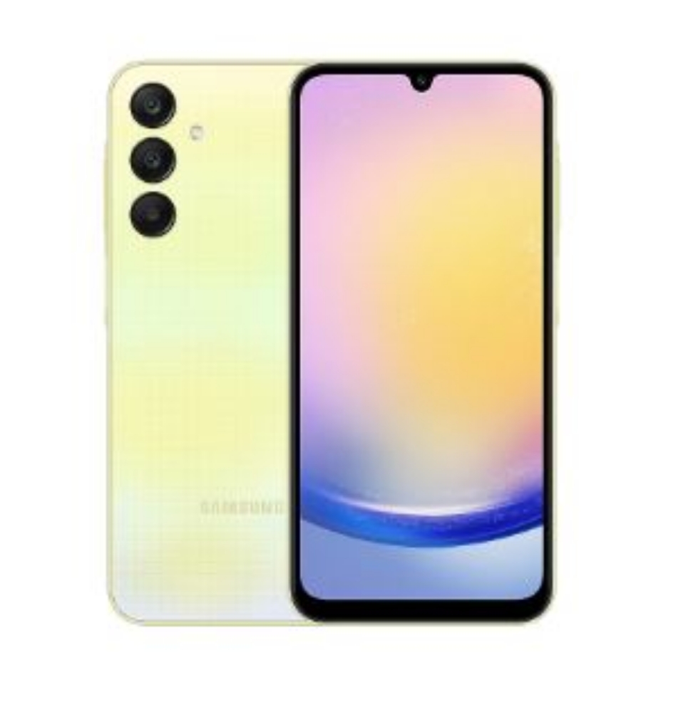 Picture of SMARTPHONE SAMSUNG A256 GALAXY A25 5G 6+128GB DUOS YELLOW ITALIA