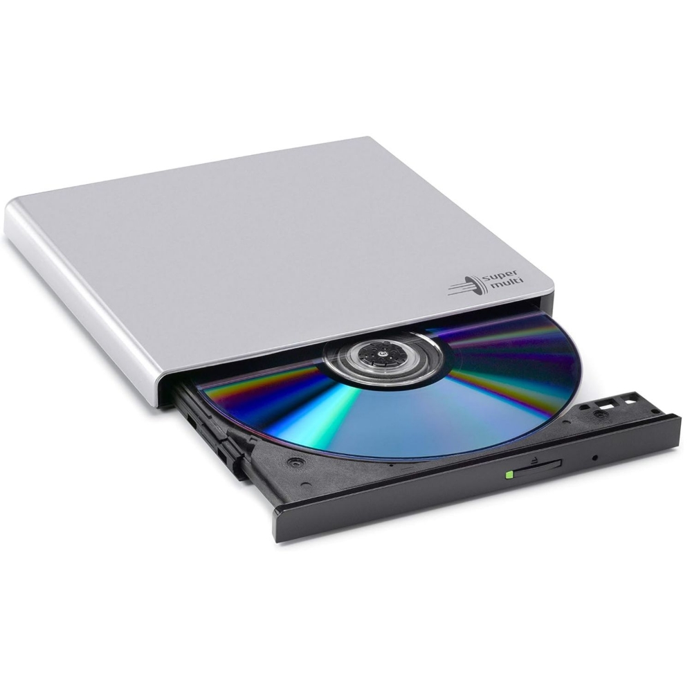 Immagine di MASTERIZZATORE DVD ESTERNO DL LG SLIM GP57ES40 SILVER