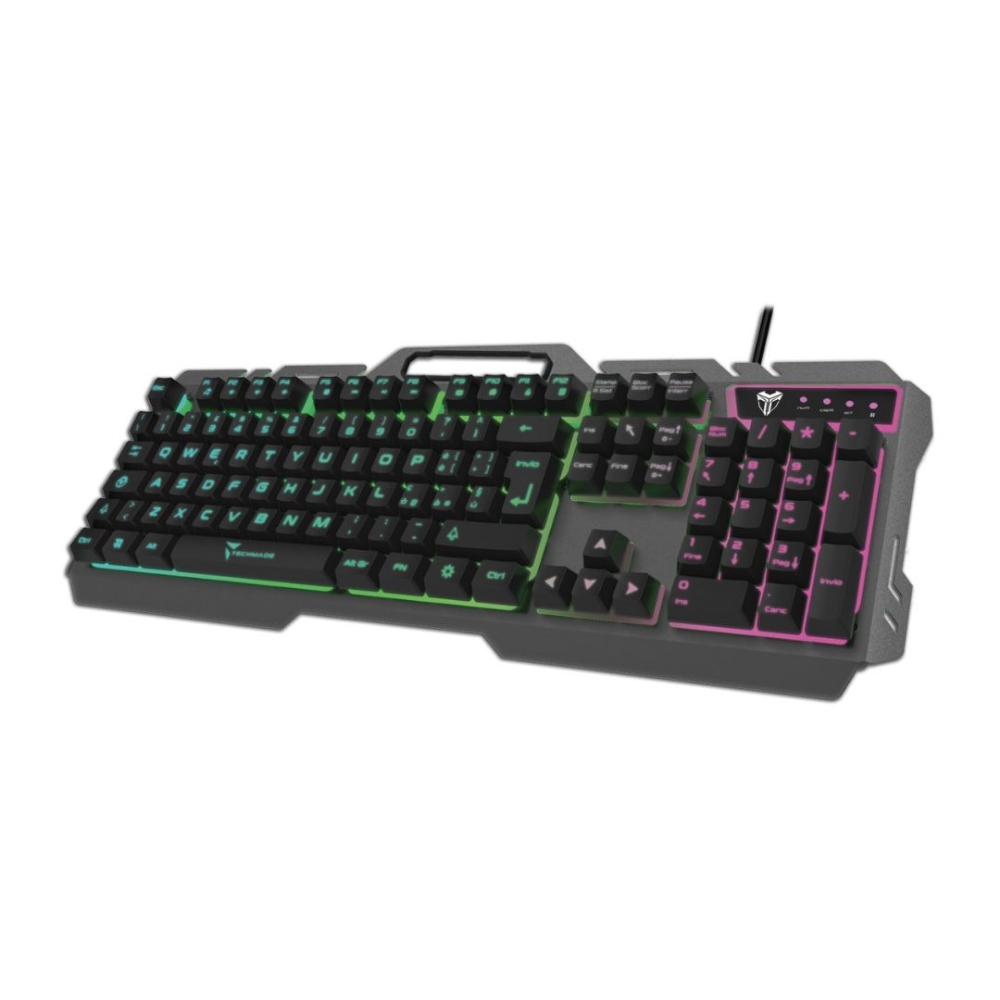 Picture of TASTIERA USB GAMING TECHMADE TM-GK023 METALLICA CON LED RGB