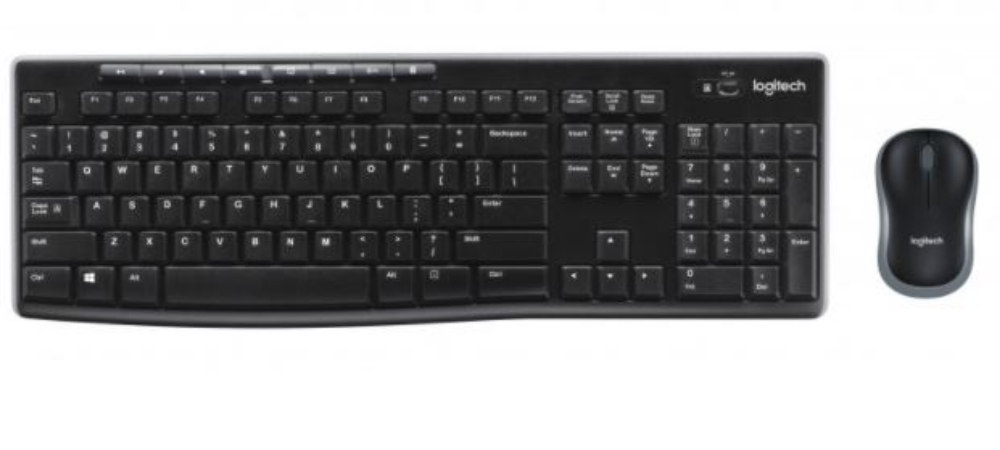 Immagine di TASTIERA + MOUSE OTTICO WIRELESS LOGITECH MK270 920-004512